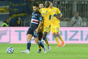 Italian soccer Serie B match - Frosinone Calcio vs UC Sampdoria