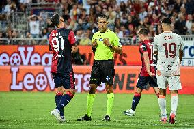 Italian soccer Serie A match - Cagliari Calcio vs AS Roma