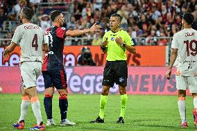 Italian soccer Serie A match - Cagliari Calcio vs AS Roma