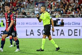 Italian soccer Serie A match - Cagliari Calcio vs AS Roma