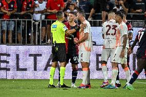 Italian soccer Serie A match - Cagliari Calcio vs AS Roma