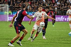 Italian soccer Serie A match - Cagliari Calcio vs AS Roma