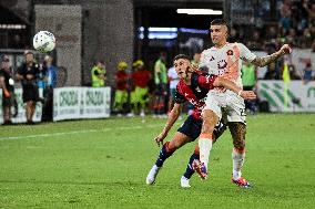 Italian soccer Serie A match - Cagliari Calcio vs AS Roma