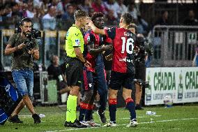 Italian soccer Serie A match - Cagliari Calcio vs AS Roma