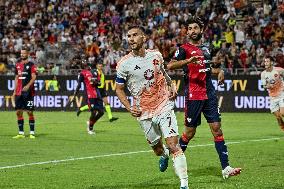 Italian soccer Serie A match - Cagliari Calcio vs AS Roma