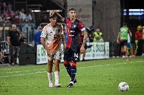 Italian soccer Serie A match - Cagliari Calcio vs AS Roma