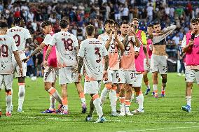 Italian soccer Serie A match - Cagliari Calcio vs AS Roma