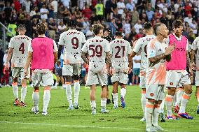 Italian soccer Serie A match - Cagliari Calcio vs AS Roma