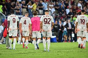 Italian soccer Serie A match - Cagliari Calcio vs AS Roma