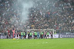 Italian soccer Serie A match - Cagliari Calcio vs AS Roma