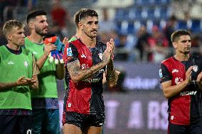 Italian soccer Serie A match - Cagliari Calcio vs AS Roma