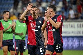 Italian soccer Serie A match - Cagliari Calcio vs AS Roma