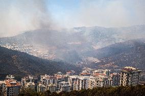 Wildfires Rage In Izmir Province - Turkey