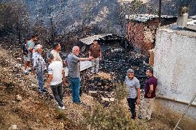 Wildfires Rage In Izmir Province - Turkey