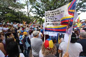 Anti-Maduro Rally In Venezuela