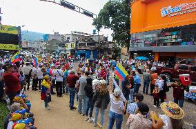 Anti-Maduro Rally In Venezuela