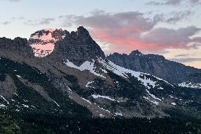 Sunrise Glacier National Park