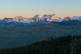 Sunrise Glacier National Park