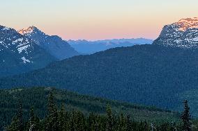 Sunrise Glacier National Park