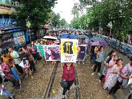 Protest In India Over Rape And Murder Of Doctor In Kolkata