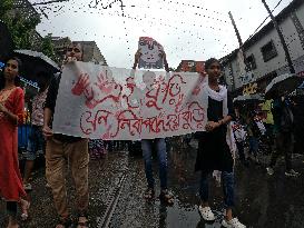 Protest In India Over Rape And Murder Of Doctor In Kolkata