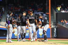 MLB Miami Marlins Vs New York Mets