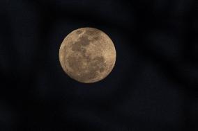 Supermoon In Brazil