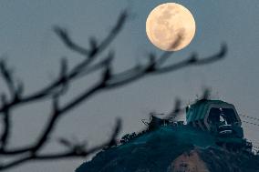 Supermoon In Brazil