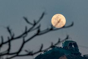 Supermoon In Brazil