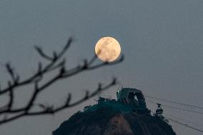 Supermoon In Brazil