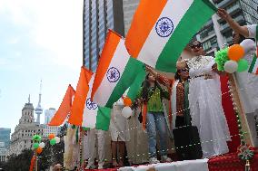 India Independence Day Celebrations In Toronto, Canada