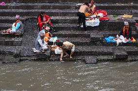 Janai Purnima Festival Celebration In Nepal.