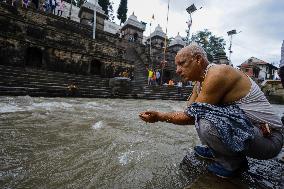 From Ritualistic Bath To Tying The Sacred Thread Nepal Observes Janai Purnima