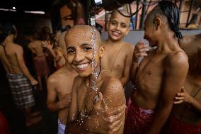 From Ritualistic Bath To Tying The Sacred Thread Nepal Observes Janai Purnima