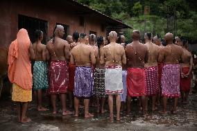 Janai Purnima Festival Celebration In Nepal.