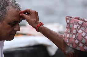 Janai Purnima Festival Celebration In Nepal.