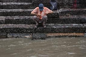 Janai Purnima Festival Celebration In Nepal.