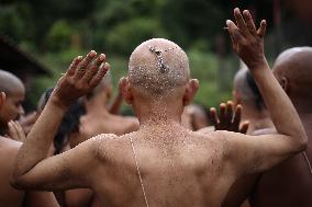 Janai Purnima Festival Celebration In Nepal.