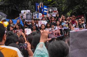 Citizens Continues Protest Against Rape And Murder Of Doctor In Kolkata.