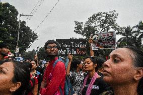 Citizens Continues Protest Against Rape And Murder Of Doctor In Kolkata.