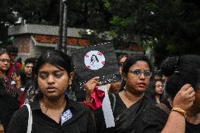 Citizens Continues Protest Against Rape And Murder Of Doctor In Kolkata.