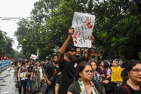 Citizens Continues Protest Against Rape And Murder Of Doctor In Kolkata.