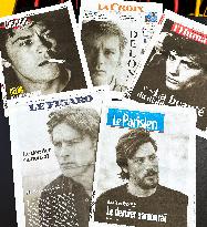 Papers React To Alain Delon’s Death - Paris