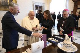 Pope Francis Private Audiences - Vatican