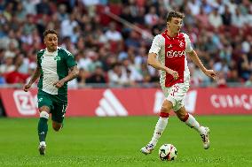 Ajax Amsterdam v Panathinaikos - UEFA Europa League Qualifying 2024/2025