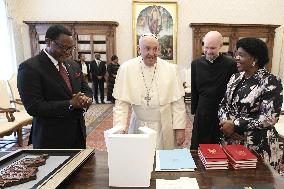 Pope Francis Receives President Of Malawi - Vatican