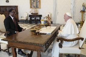 Pope Francis Receives President Of Malawi - Vatican