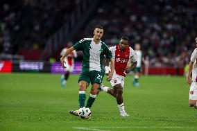 Ajax Amsterdam v Panathinaikos - UEFA Europa League Qualifying 2024/2025