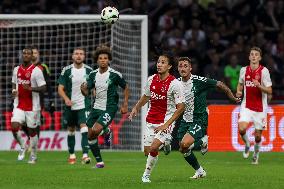 Ajax Amsterdam v Panathinaikos - UEFA Europa League Qualifying 2024/2025