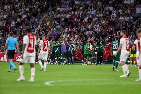 Ajax Amsterdam v Panathinaikos - UEFA Europa League Qualifying 2024/2025